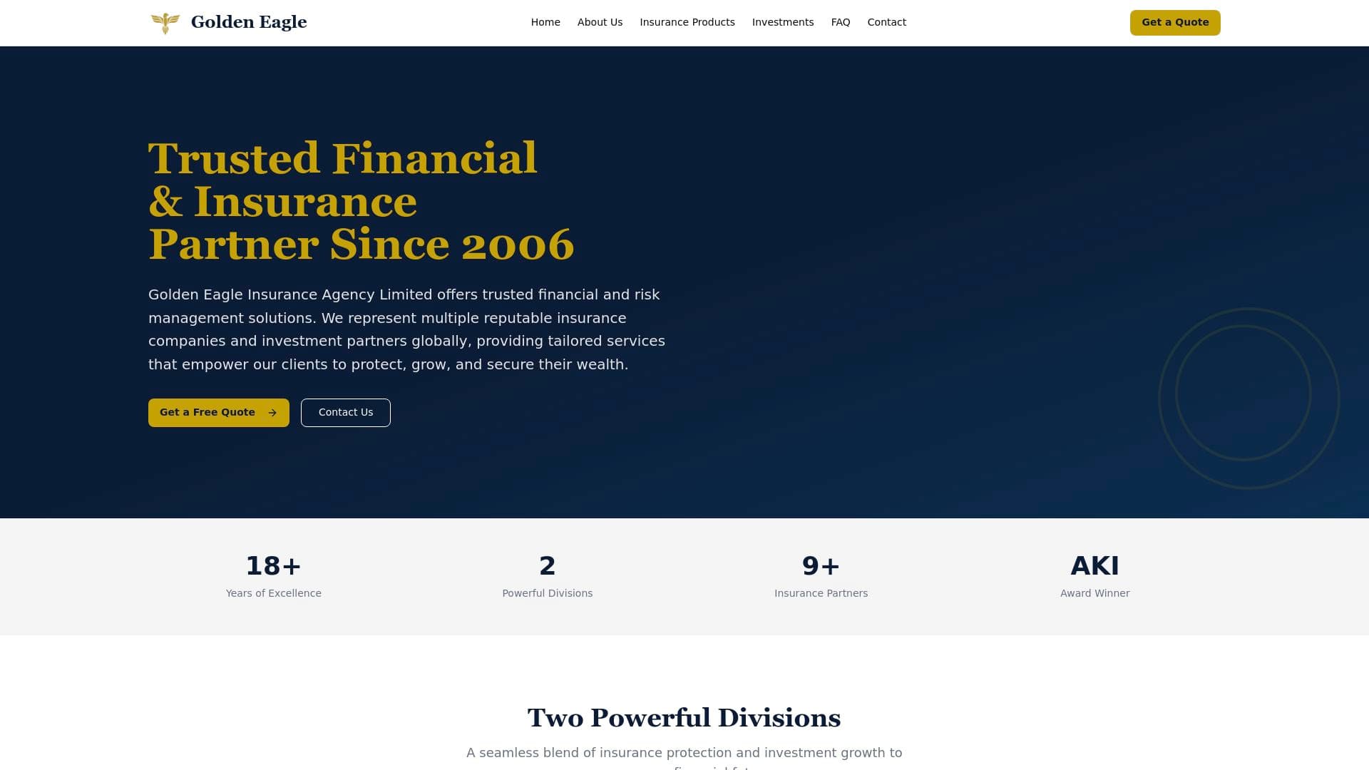 Golden Eagle Insurance Agency Limited